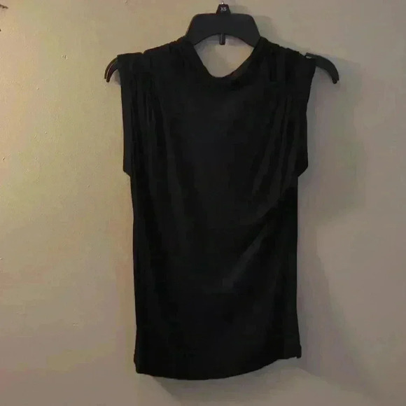 Coldwater Creek, XS black blouse - Picture 4 of 4